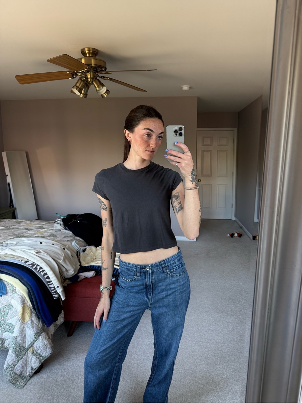 Skims baby tee